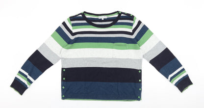 Womens UK Size 14 Marks and Spencer Multicoloured Pullover Jumper