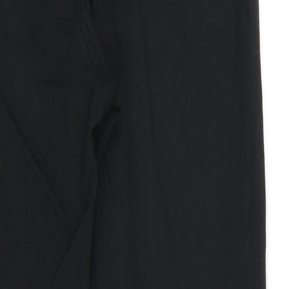 Denim & Co. Womens Black Cotton Skinny Jeans Size 12 L28 in Regular Zip