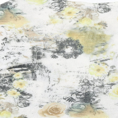 Luisa Ricci Womens White Boat Neck Floral Polyester Pullover Jumper Size S - Batwing