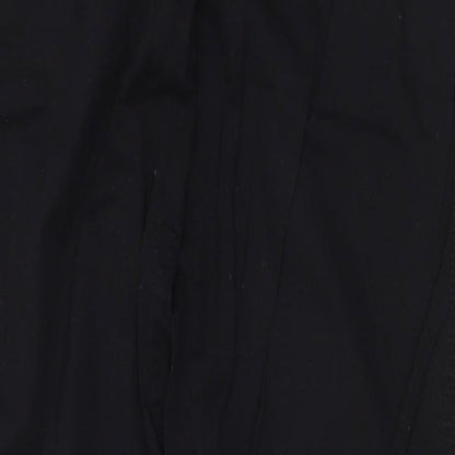 Womens UK Size 10 Marks and Spencer Regular Fit  Black Trousers