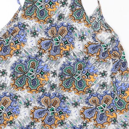 Womens UK Size 10 Warehouse Multicoloured Basic Tank
