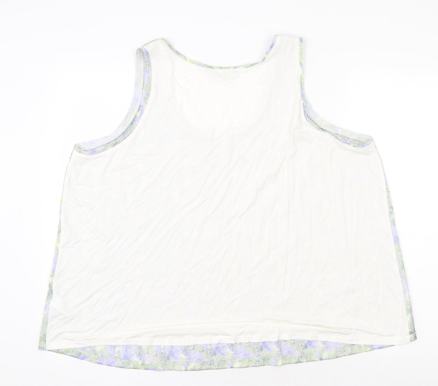 Womens UK Size 20 Marks and Spencer Multicoloured Basic Tank