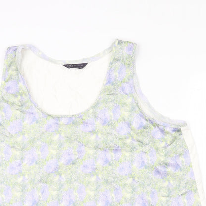 Womens UK Size 20 Marks and Spencer Multicoloured Basic Tank