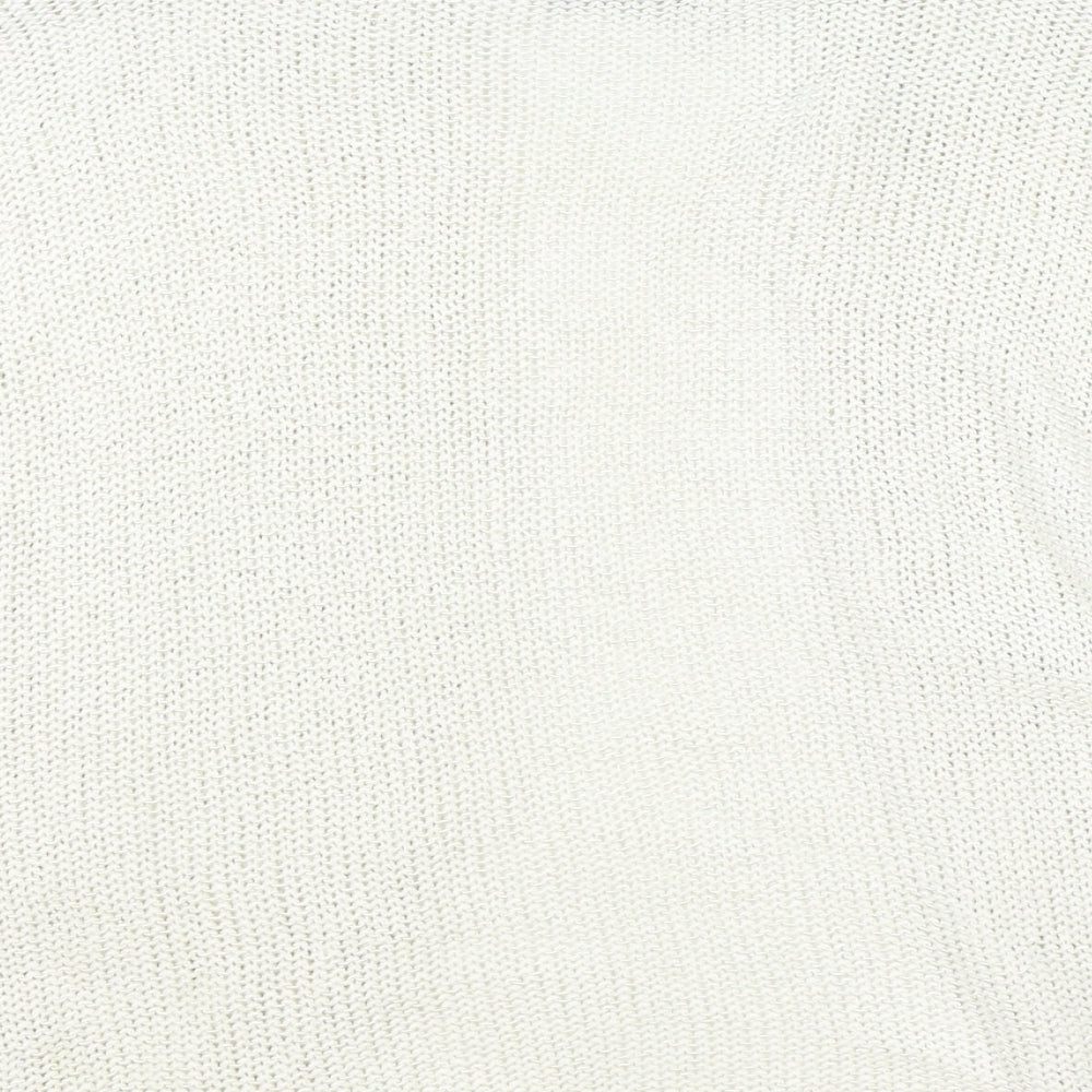 Womens UK Size 12 Marks and Spencer Beige Cardigan Jumper