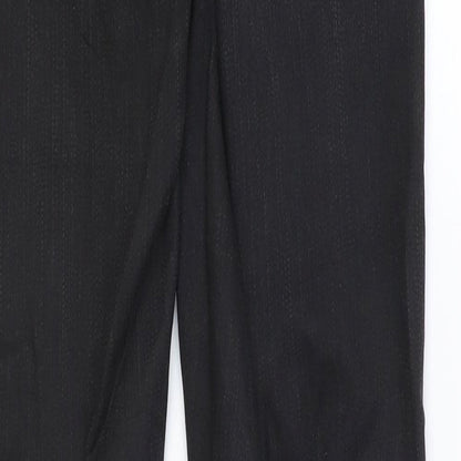 Topshop Womens Black Cotton Skinny Jeans Size 26 in Regular Zip