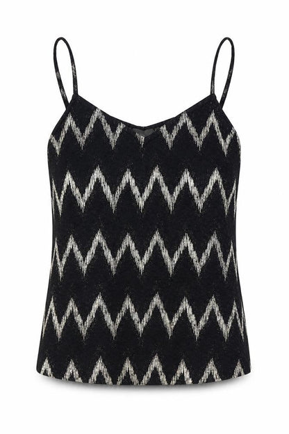 Womens UK Size 6 Topshop Black Basic Tank