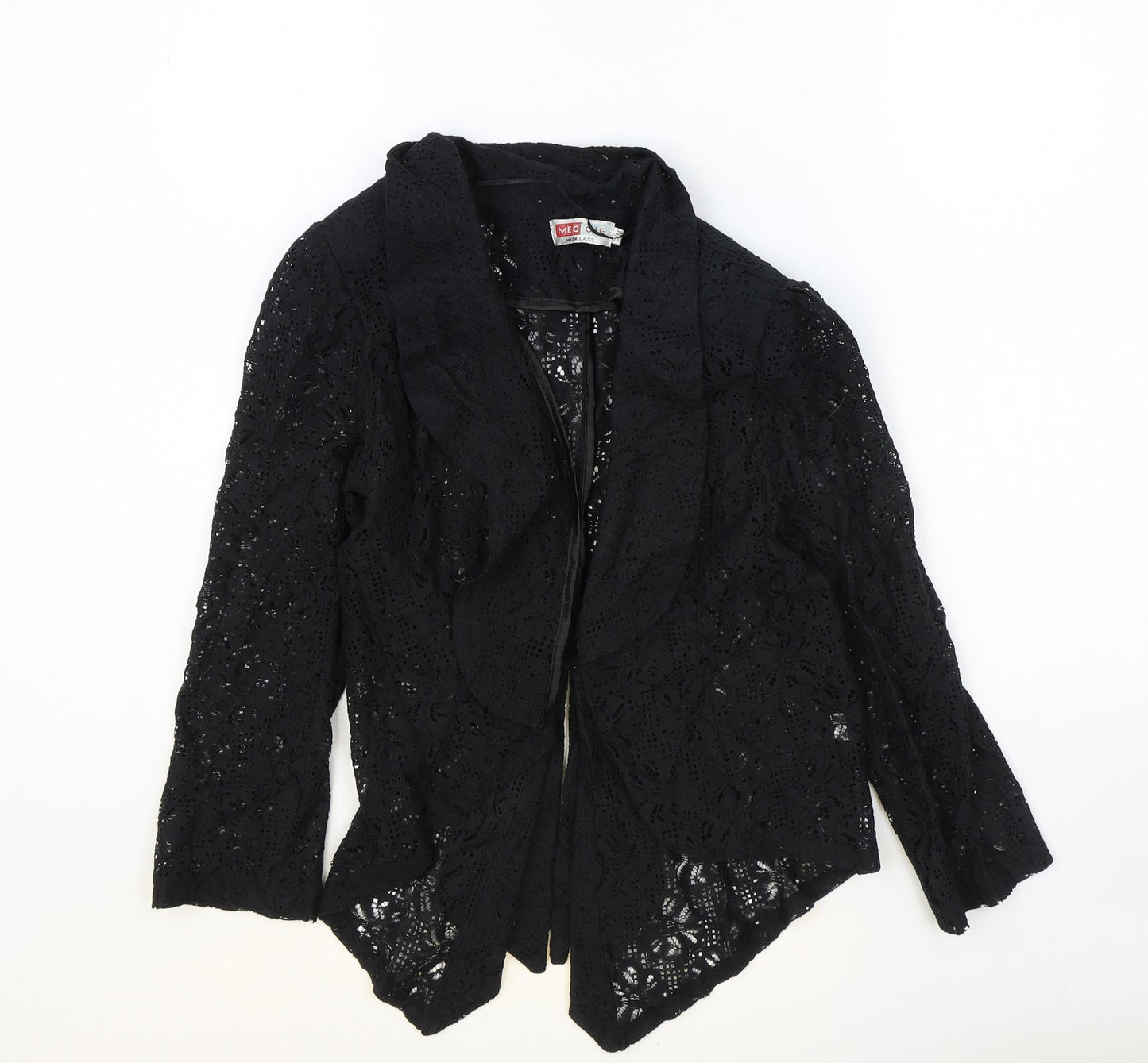 Megcie Womens Black Jacket Size S