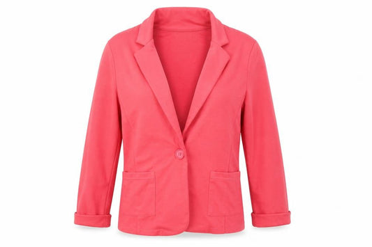 Womens UK Size 10 New Look Regular Pink Blazer