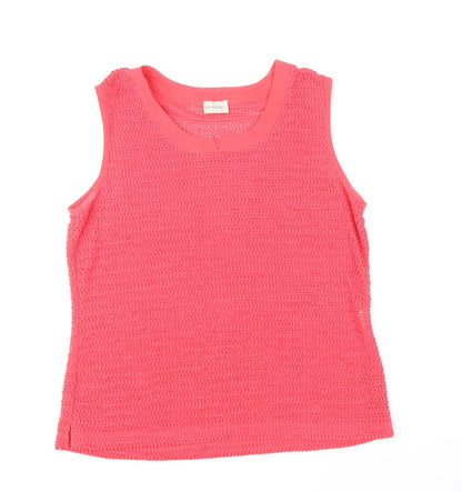 Womens UK Size 14 Rabe Red Basic Tank