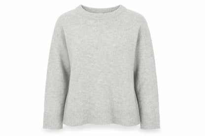 Womens UK Size M Divided Grey Pullover Jumper