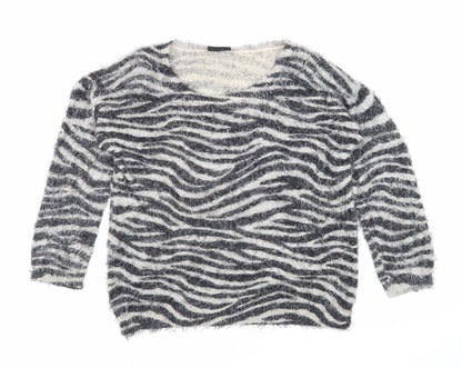 Womens UK Size M Wallis Beige Pullover Jumper