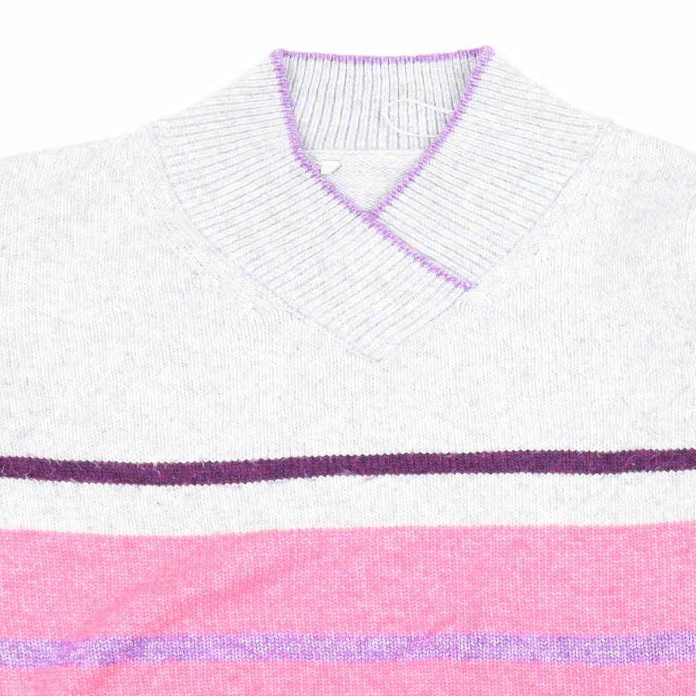 Womens UK Size S NEXT Grey Pullover Jumper