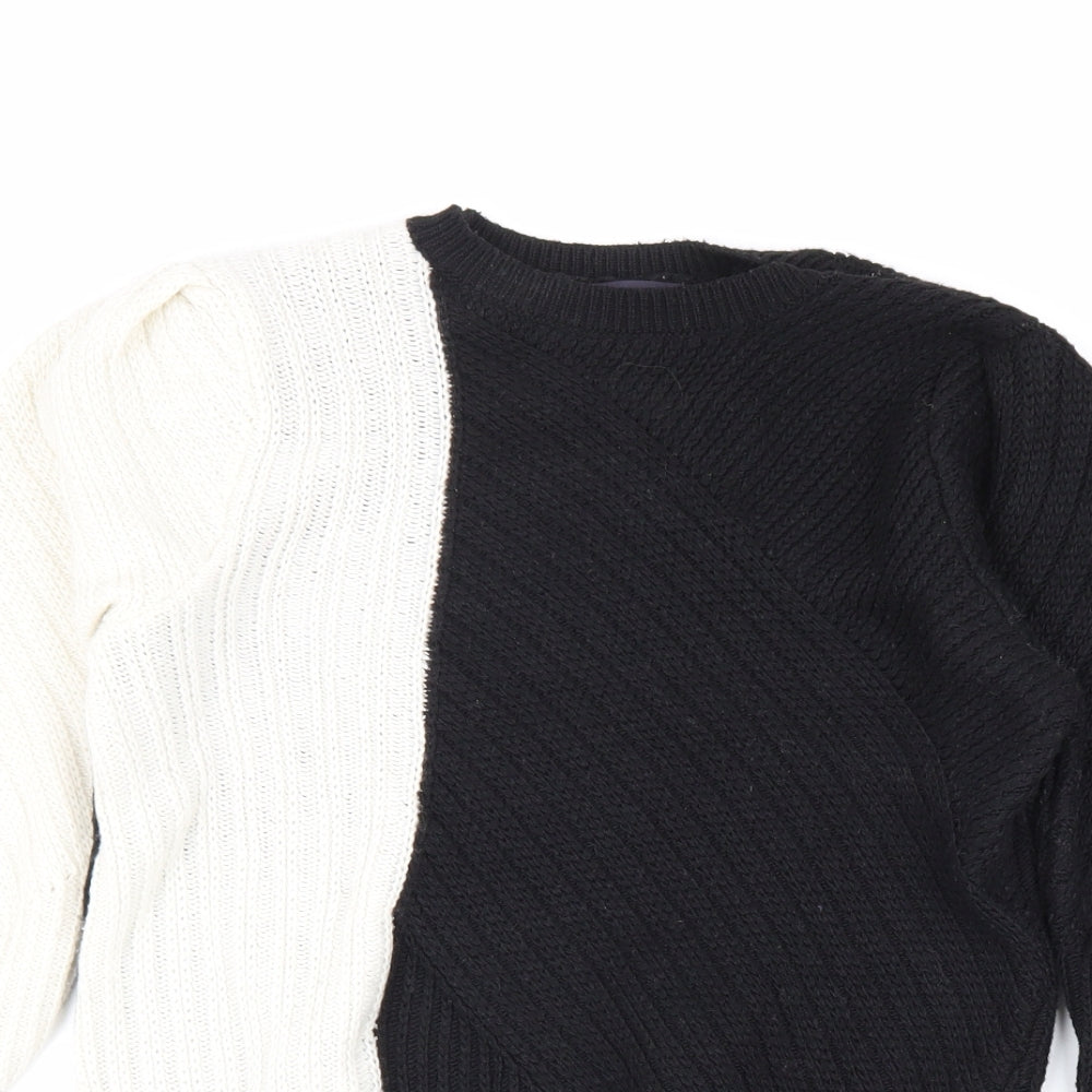 Womens UK Size 10 Marks and Spencer Black Pullover Jumper
