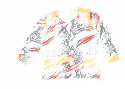 Womens UK Size S Preworn Multicoloured Pullover Jumper