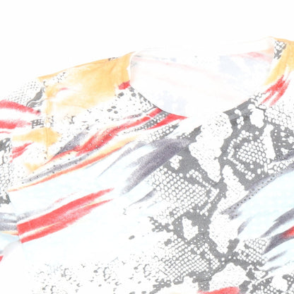 Womens UK Size S Preworn Multicoloured Pullover Jumper