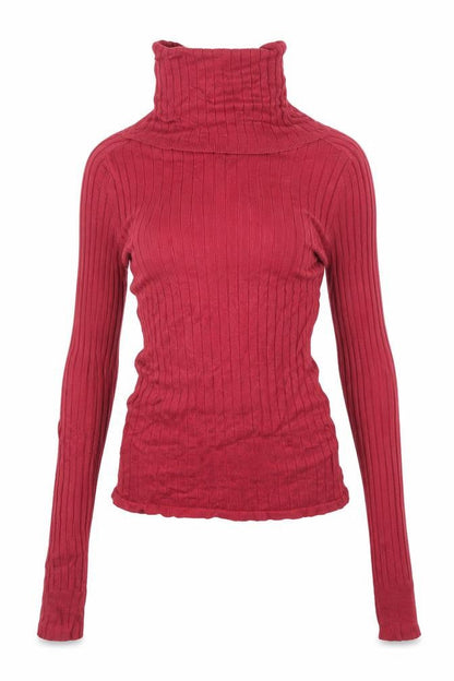 Womens UK Size 6 River Island Red Basic T-Shirt