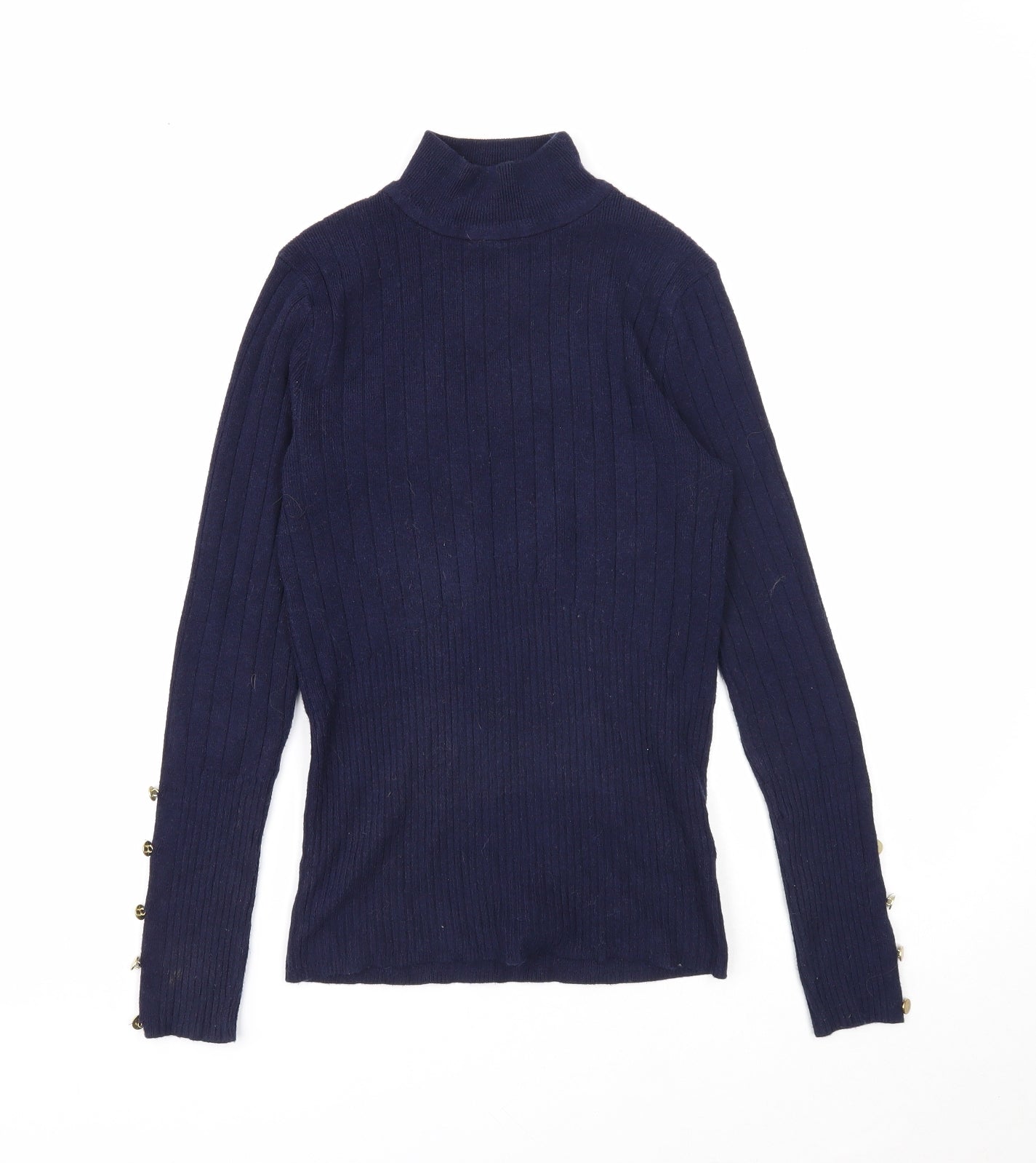 Womens UK Size 6 Marks and Spencer Blue Pullover Jumper
