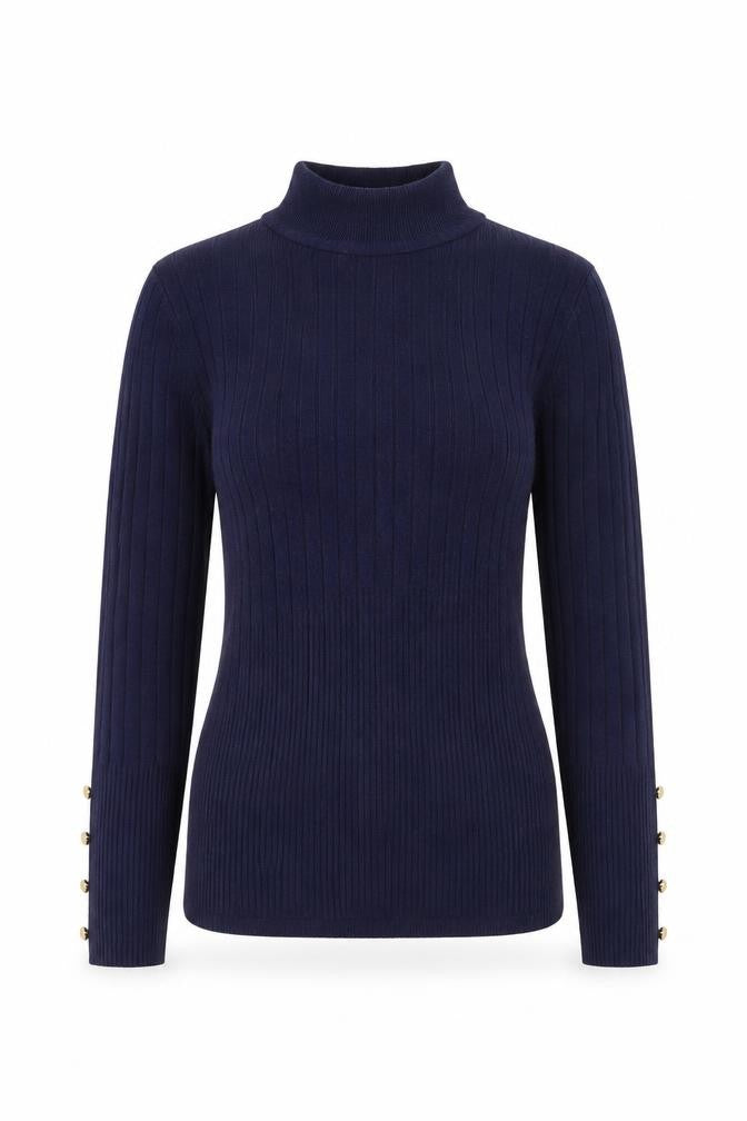 Womens UK Size 6 Marks and Spencer Blue Pullover Jumper