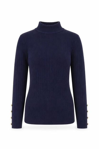 Womens UK Size 6 Marks and Spencer Blue Pullover Jumper