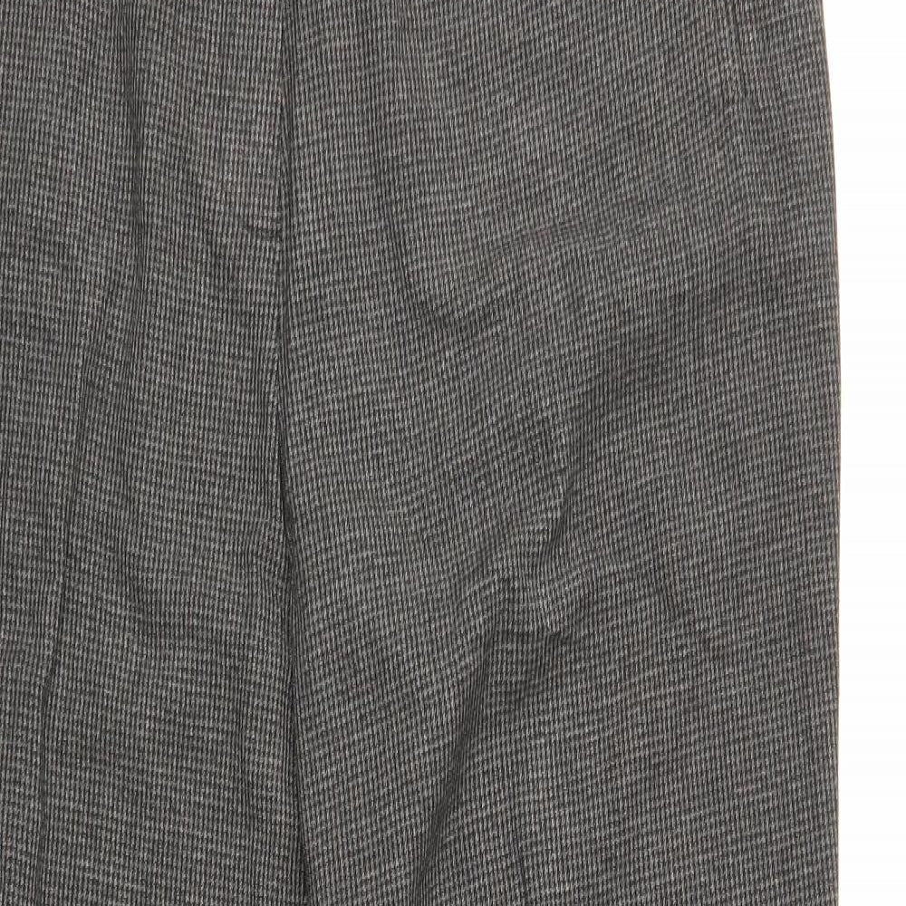 Womens UK Size 16 Marks and Spencer Regular Fit  Grey Trousers