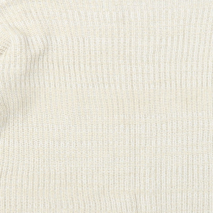 Womens UK Size 8 Atmosphere Beige Pullover Jumper