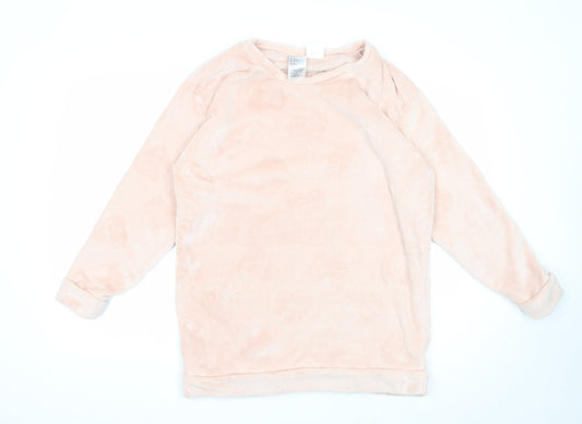Womens UK Size M H&M Pink Pullover Jumper