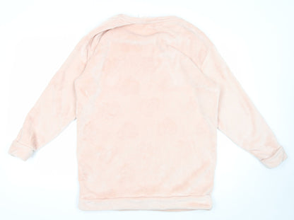 Womens UK Size M H&M Pink Pullover Jumper