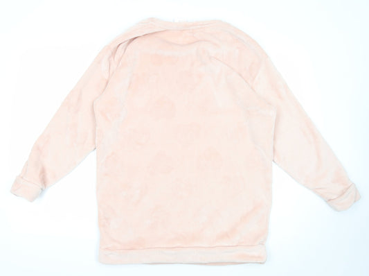 Womens UK Size M H&M Pink Pullover Jumper