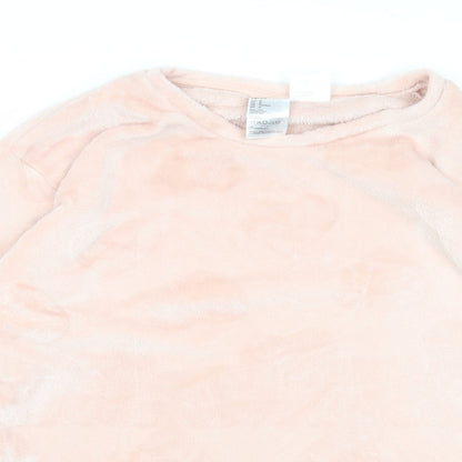 Womens UK Size M H&M Pink Pullover Jumper