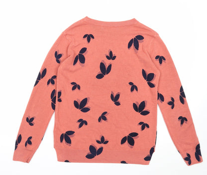 Womens UK Size 10 Marks and Spencer Pink Pullover Jumper