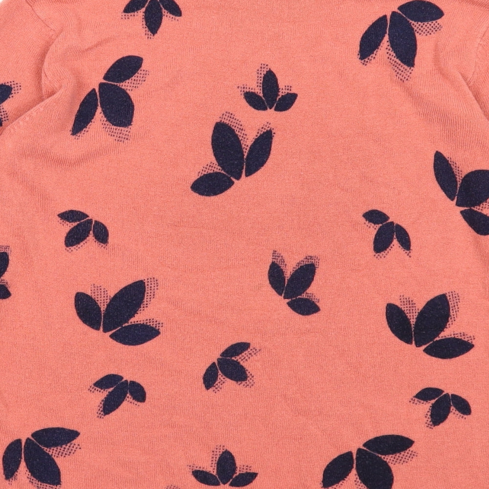 Womens UK Size 10 Marks and Spencer Pink Pullover Jumper
