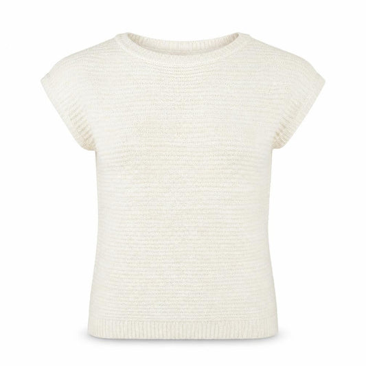 Womens UK Size 10 M&Co Ivory Pullover Jumper