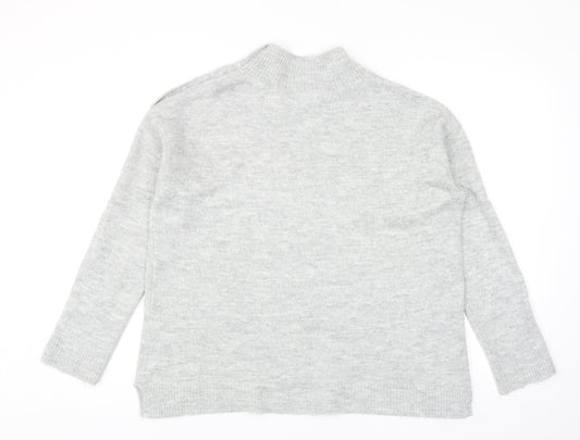 Womens UK Size 10 Dorothy Perkins Grey Pullover Jumper