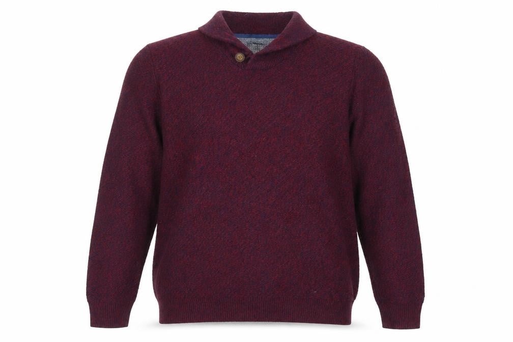 Mens UK Size L Burton Red Pullover Jumper