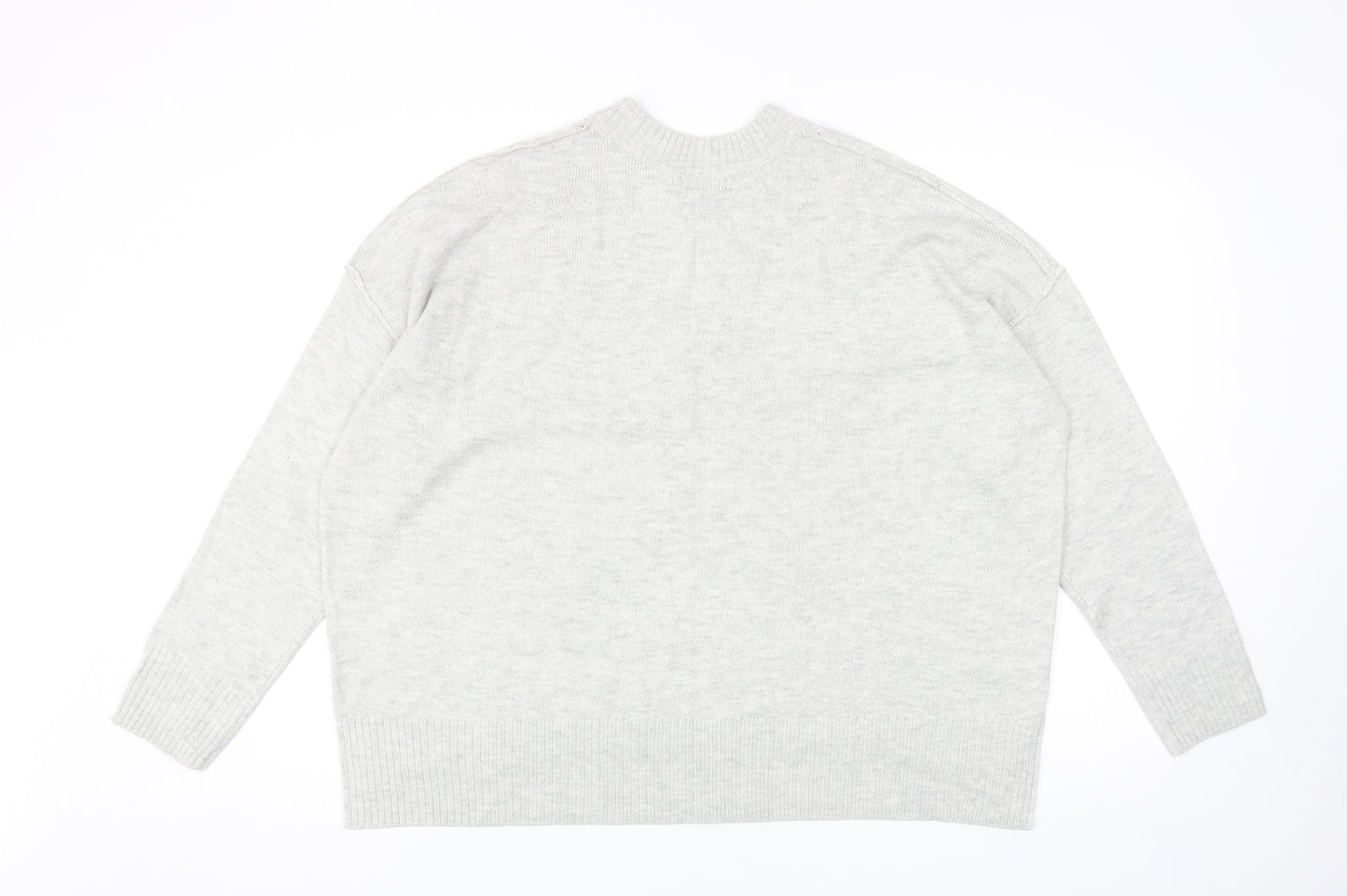 Womens UK Size M H&M Grey Pullover Jumper