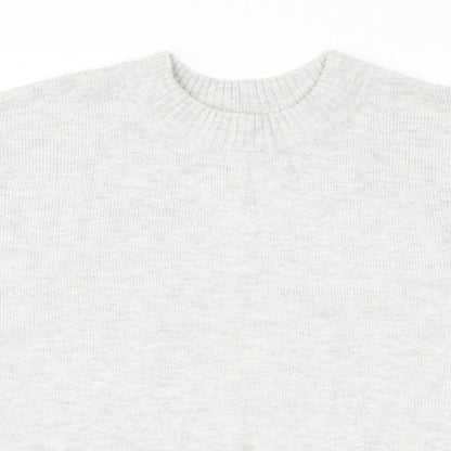 Womens UK Size M H&M Grey Pullover Jumper