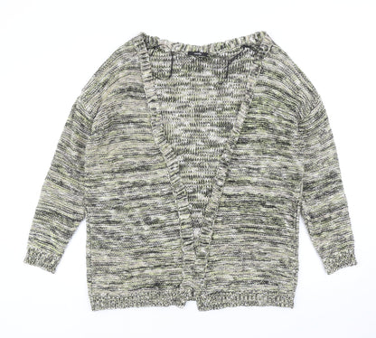 George Womens Multicoloured V-Neck Cotton Shrug Jumper Size 12