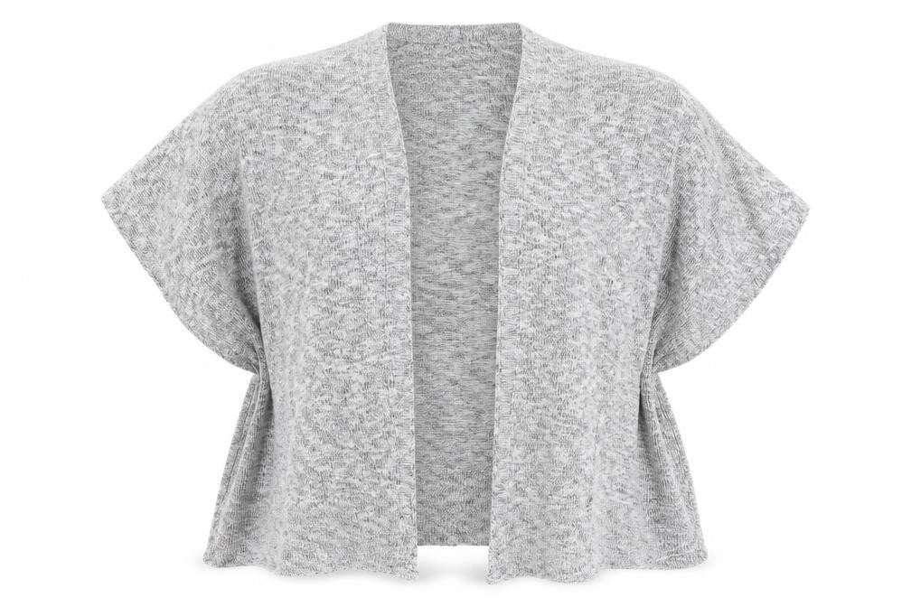 Womens UK Size One Size Marks and Spencer Grey Shrug Jumper