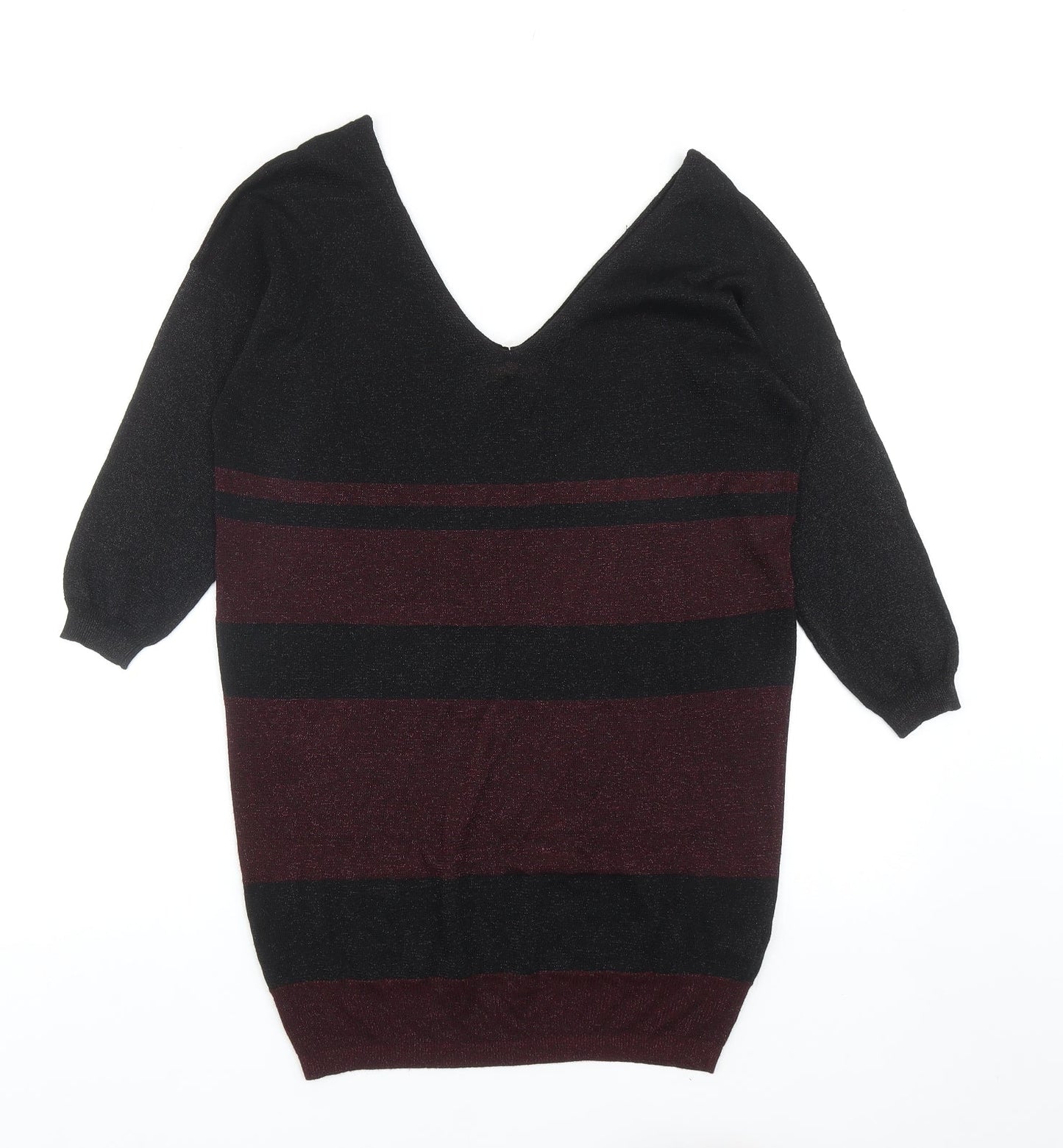 Womens UK Size 8 NEXT Black Pullover Jumper