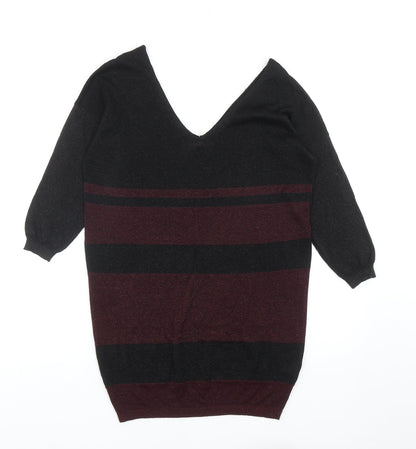 Womens UK Size 8 NEXT Black Pullover Jumper