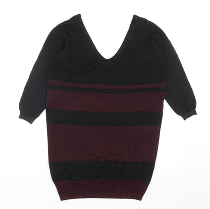 Womens UK Size 8 NEXT Black Pullover Jumper
