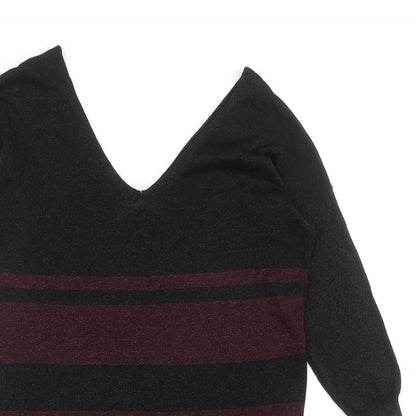 Womens UK Size 8 NEXT Black Pullover Jumper