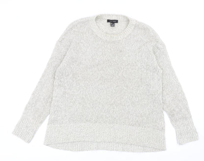 Womens UK Size S New Look Grey Pullover Jumper