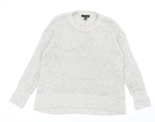 Womens UK Size S New Look Grey Pullover Jumper