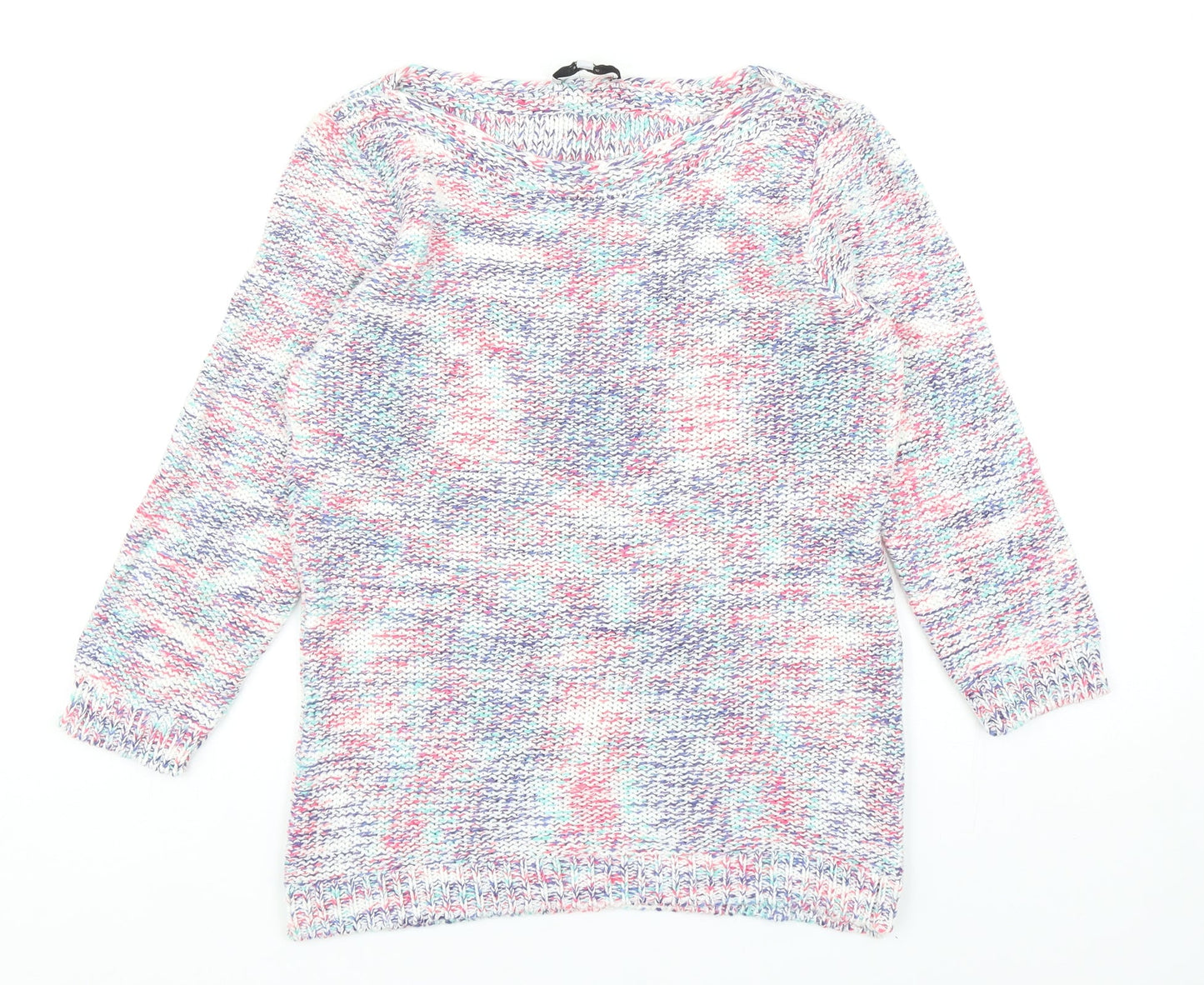 Womens UK Size 8 Per Una Multicoloured Pullover Jumper