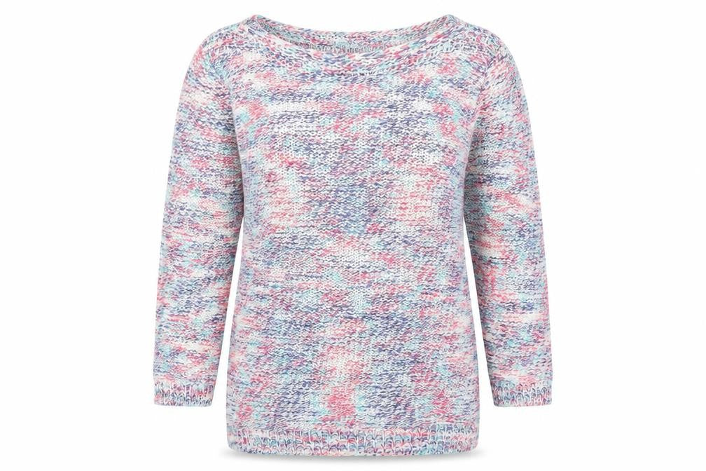 Womens UK Size 8 Per Una Multicoloured Pullover Jumper