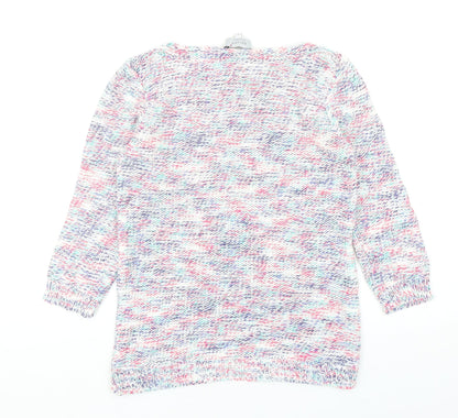 Womens UK Size 8 Per Una Multicoloured Pullover Jumper
