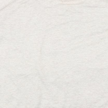 George Womens Beige Round Neck Animal Print Polyester Pullover Jumper Size 20 - Snakeskin Pattern