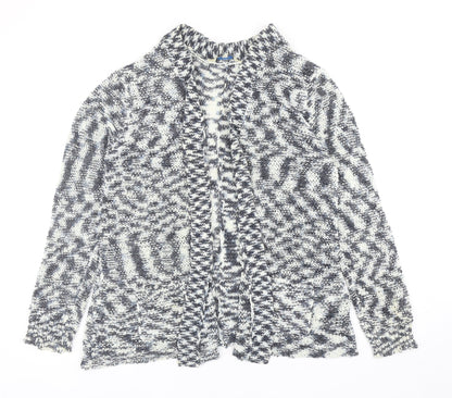 Womens UK Size 16 Peacocks Blue Cardigan Jumper
