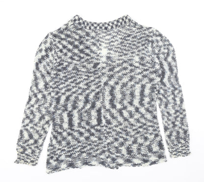 Womens UK Size 16 Peacocks Blue Cardigan Jumper